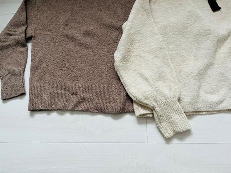 Dva teple pulovre, stradivarius,s