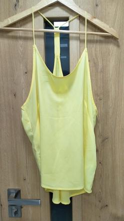 Zlte tielko, h&m,42