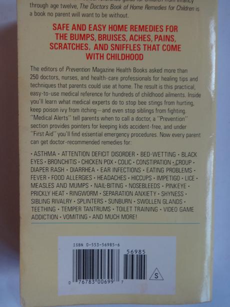 The doctors book of home remedies for children, 