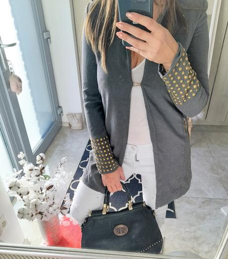 Kabát na štýl army-m, m