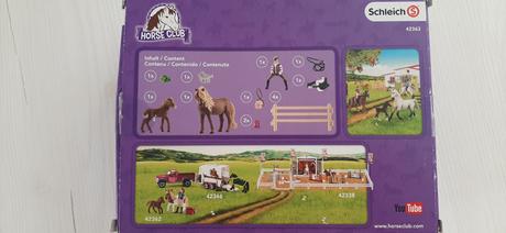 Koniky schleich - islandský jazdec s poníkmi, 