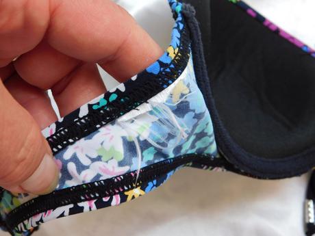 Kvalitná dámska plavková podprsenka, 36