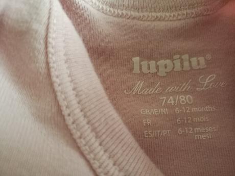 Body s dlhym rukavom 3ks, lupilu,74