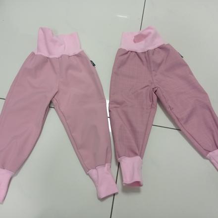 Zateplene softshell nohavice, 80