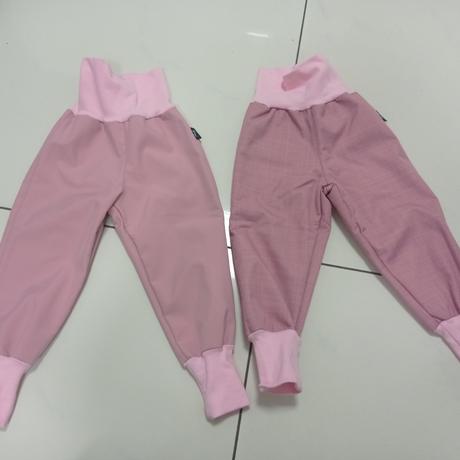 Zateplene softshell nohavice, 80