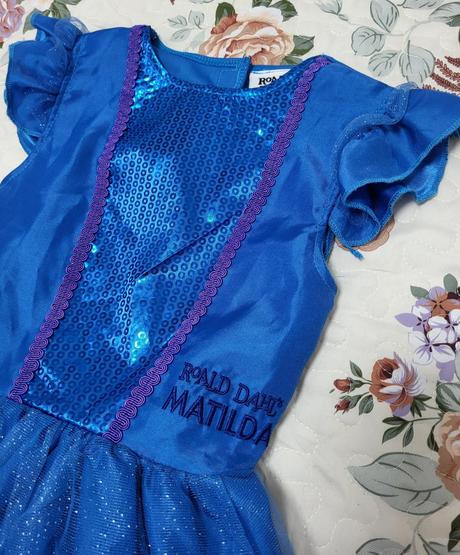 Karnevalové šaty roald dahl matilda na 5-6 rokov, 