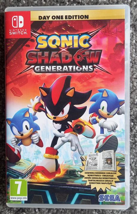 Sonic x shadow generations - hra nintendo switch.,