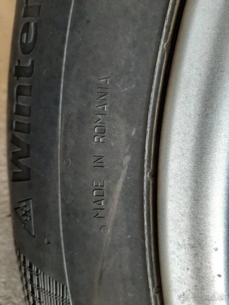 205/65 r16 h - zimné pneumatiky na originálnych di,