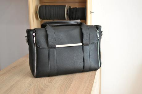 Čierna kabelka aktovka, reserved