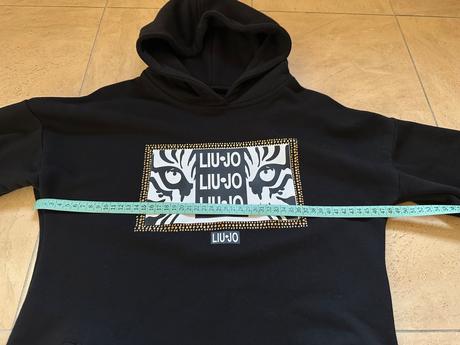 Saty teple predĺžená mikina, liu jo,m