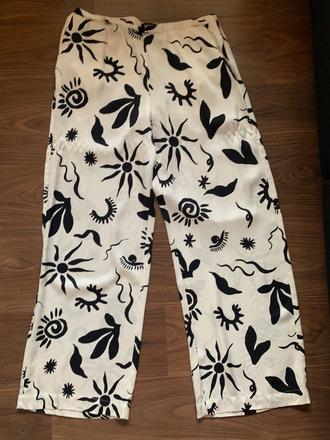 Lindex nohavice z viskozy, lindex,42