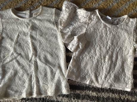 Čipkovaný top lindex, lindex,128