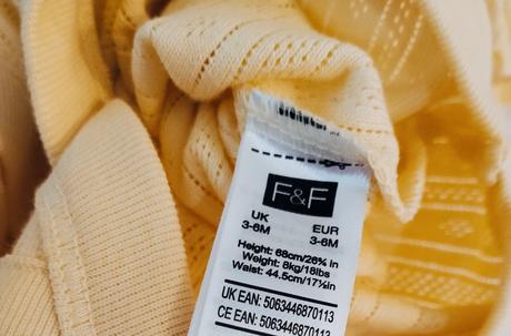 Bavlnené body f&f premium s volánikovými rukávmi, 62
