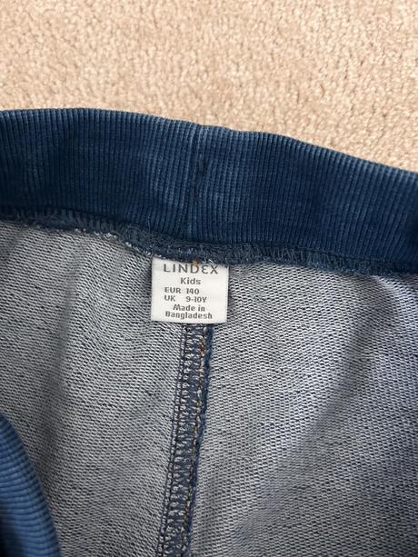 Tenke riflove nohavice, lindex,140