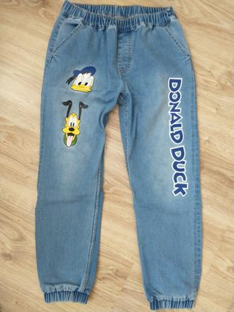 Elastické rifle, h&m,140