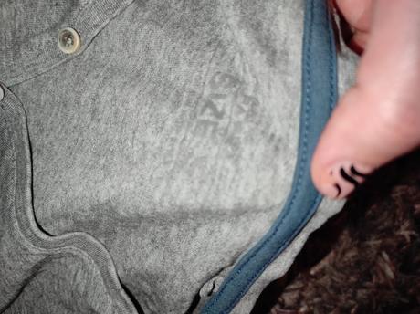 Sivé tričko pánske, s