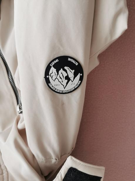 Zimna sportov-elegantna outdoor lyziarska bunda, new look,5xl