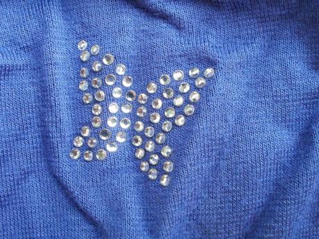 Fialové tričko, only,m