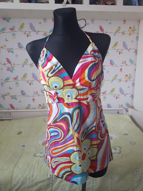 Nádherná farebná letná blúzka, 36