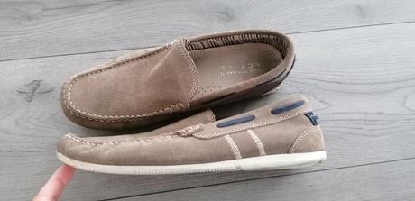 Pánske kožené mokasíny, 41