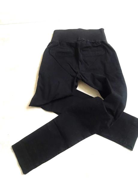 Pevné jeggíny na vysokú gumu, m