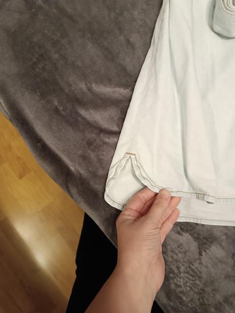 Svetlomodré košeľové šaty - m, m