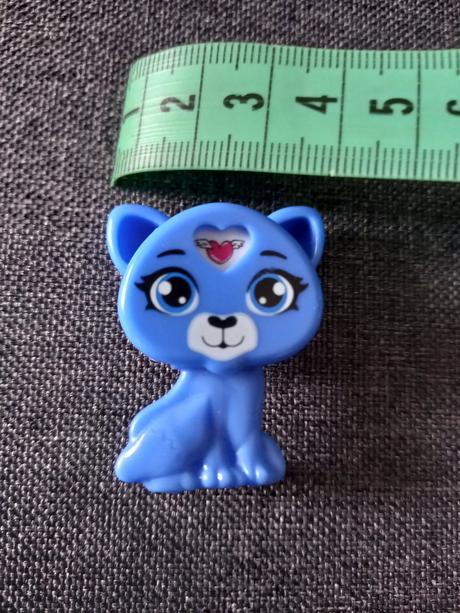 Mačička náladová kinder hračka dv129 modrá, 