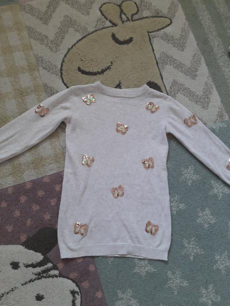 Predlzeny pulovrik, h&m,116