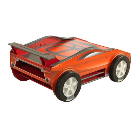 Kidkraft aktívny stolček speedway,