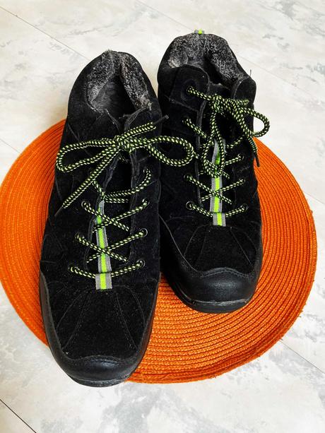 Teplé vysoké botasky s kožušinkou 43/44, 43