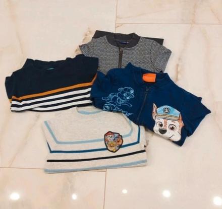 Chlapcenske mikiny 4ks, 110