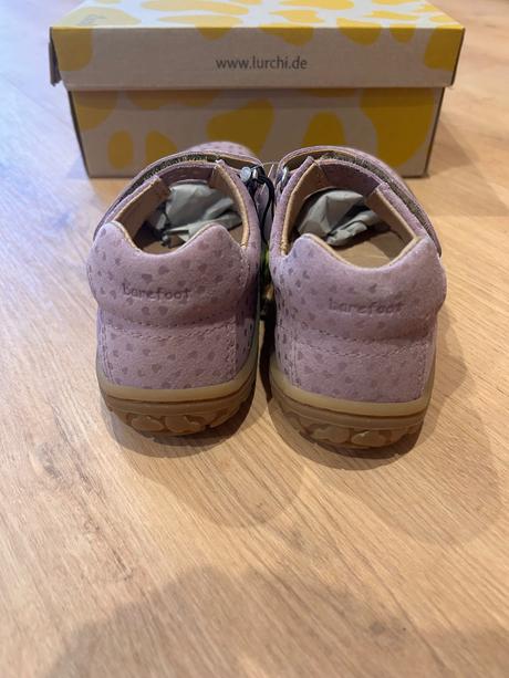 Lurchi barefoot kožené balerínky neila - pink, lurchi,33