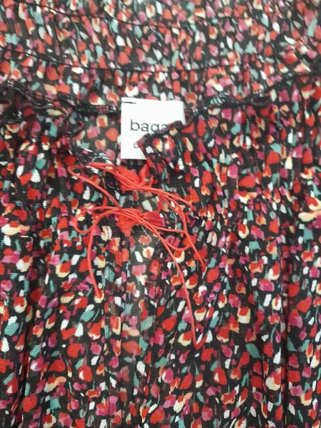 Kvietkovaná blúzka/tunika, l