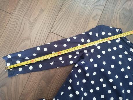 Šaty bodky veľ 122, sinsay,122