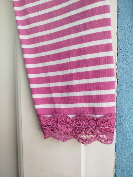 Krátke legíny s čipkou 128/134, children's place,128