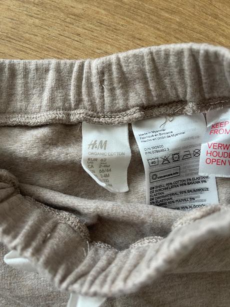 Tepláky h&m, h&m,62