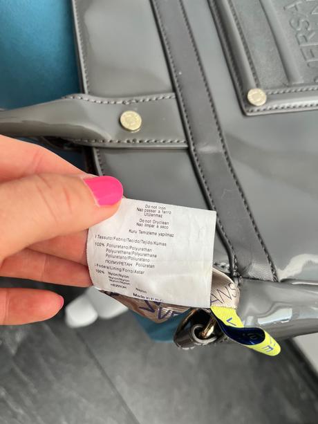 Kabelka lakovaná zn. versace, versace