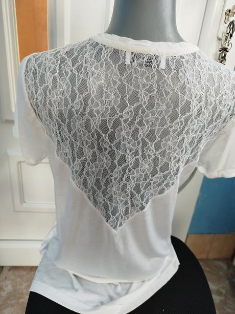 Čipkovaný top l/xl, l