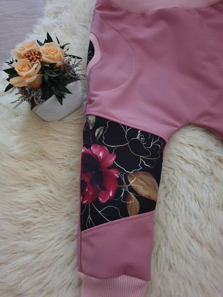 Softshelove nohavice, 98