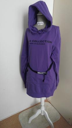 3051. kura  predľžená mikina, 