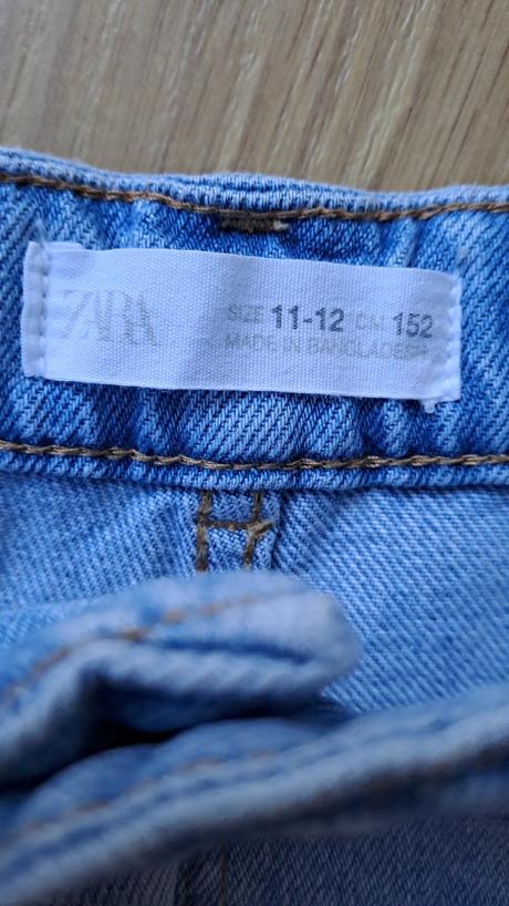 Denimové šortky/ kraťasy zara, zara,152