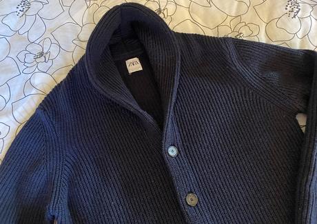 Teplý hrubý sveter zara v. m, zara,m