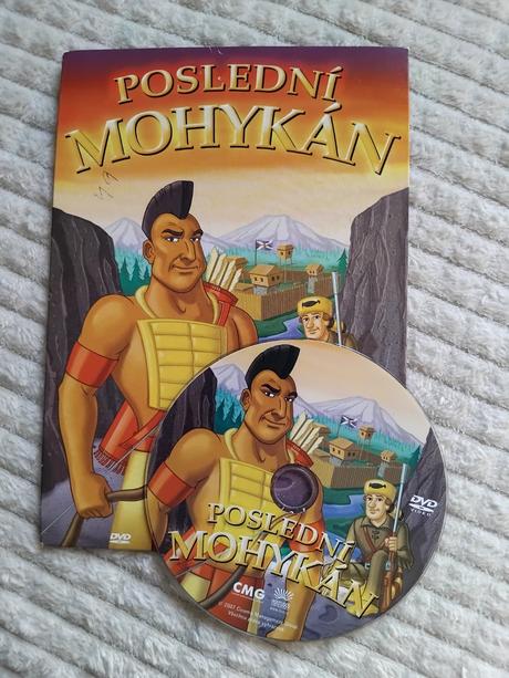 Dvd posledny mohykan,