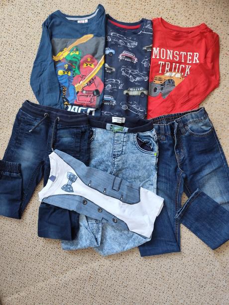 Balík oblečenia pre chlapca veľ. 116, 104–116