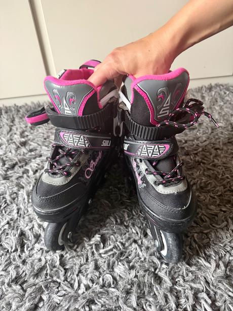 Zväčšovacie/zmenšovacie kolieskové korčule (31-34), sulov,34