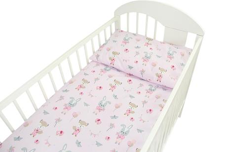 2-dielne obliečky, zajačik a líška, 120x90, šírka (cm): 90,dĺžka (cm): 120