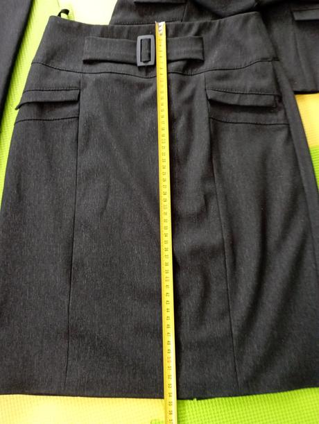 3dielny komplet, sako, sukňa, nohavice, s