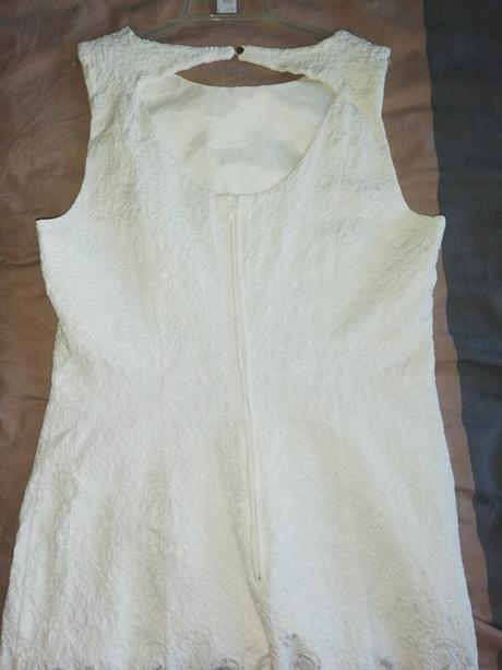 Biele šaty 46, h&m,46