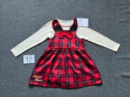 Set body a sukňa na traky minnie, disney,92