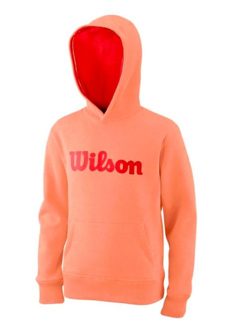 Svetlooranžová detská mikina wilson, 128